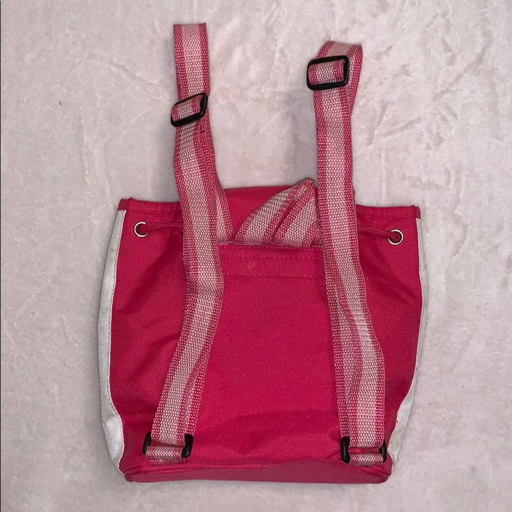 Pink mini backpack (bag) - Picture 2 of 4